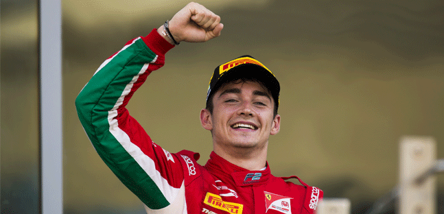 Leclerc, una carriera<br />piena di vittorie e trionfi