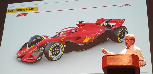 Saranno cos&igrave; le Formula 1 del 2021?<br />Aggressive e aerodinamica semplificata