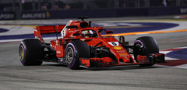 Singapore - Libere 3<br />Vettel e Ferrari sugli scudi