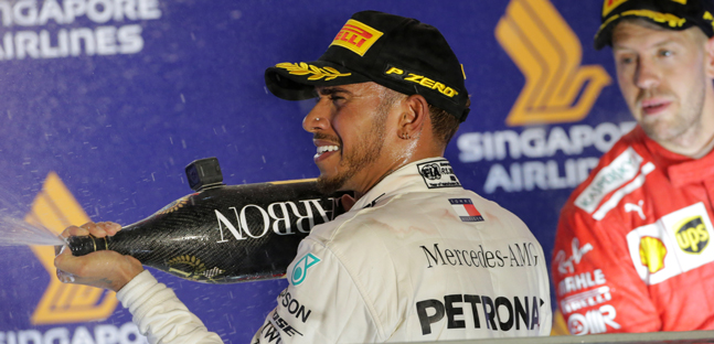 Hamilton a +40 su Vettel<br />"Verstappen osso duro" 
