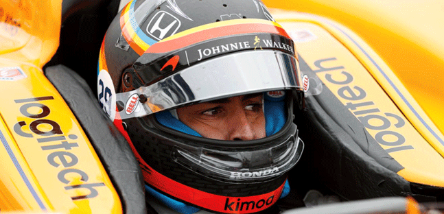 Alonso, mercoled&igrave; test <br />a Barber con il team Andretti