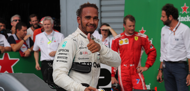 Hamilton caricato dai fischi:<br />"Mi hanno motivato a dare tutto"