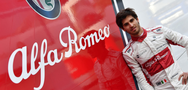 Ufficiale: Giovinazzi corre nel 2019,<br />sar&agrave; in Sauber al fianco di Raikkonen