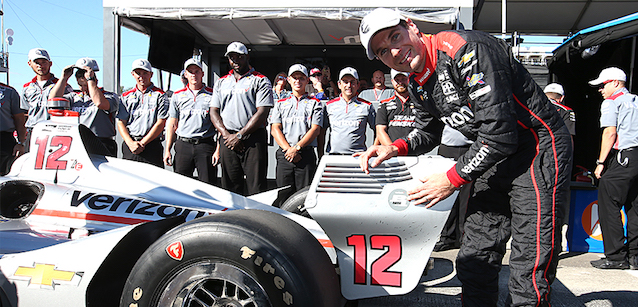 Portland, qualifica<br />Trenino Power-Newgarden