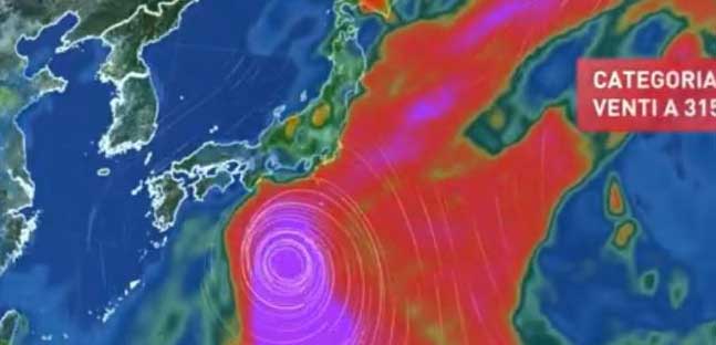 Il tifone Hagibis arriva sabato,<br />qualifiche posticipate a domenica?