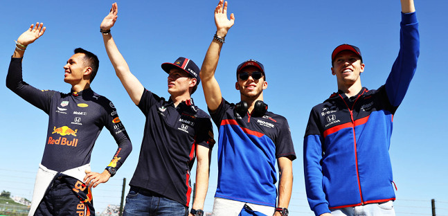 Albon, le mani sulla Red Bull 2020,<br />mentre Gasly fa felice la Toro Rosso
