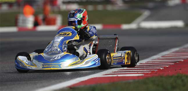 WSK Open Cup a Lonato<br />Antonelli poleman in OKJ