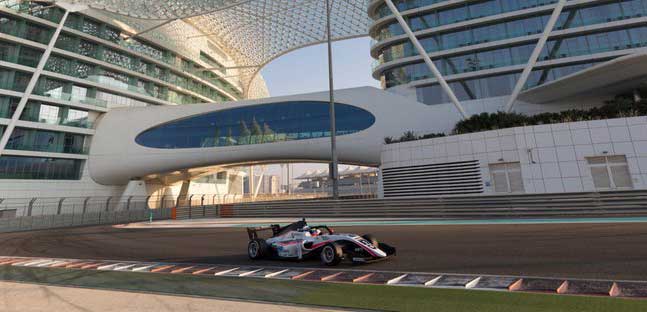 Test a Yas Marina, 1° turno<br />Nannini e Lorandi nella top 5