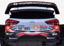 La prima foto della livrea<br />Hyundai i20 Coupè del 2019