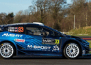 Senza sponsor la livrea 2019<br />della Ford campione di M-Sport