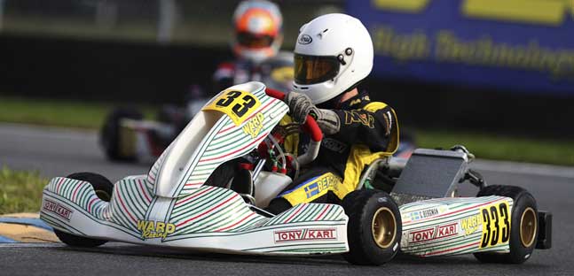 WSK Open Cup al Settelaghi<br />Bergman sfida Antonelli nella OKJ