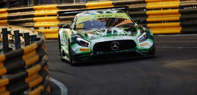 Grande pole di Marciello<br />nella GT World Cup di Macao<br />