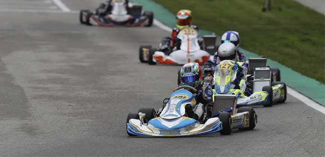 WSK Final Cup ad Adria<br />Antonelli schiaccia tutti in OKJ