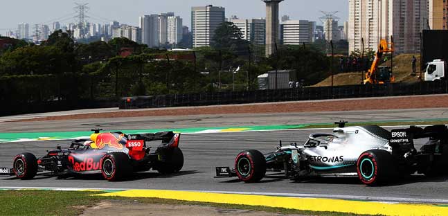 San Paolo - La cronaca<br />Verstappen vince, Gasly 2°, Ferrari disastro