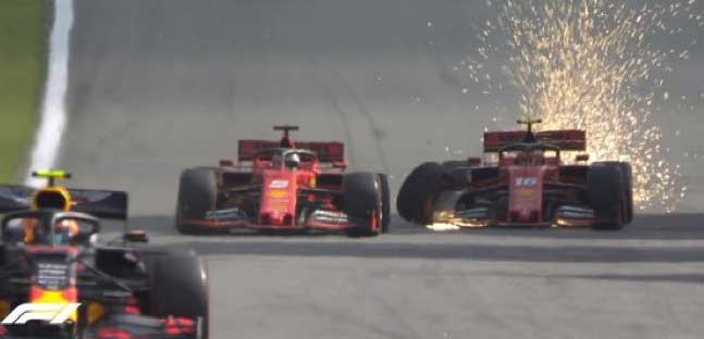 Verstappen che passo, Gasly che sballo<br />Hamilton fa fuori Albon, Vettel la Ferrari