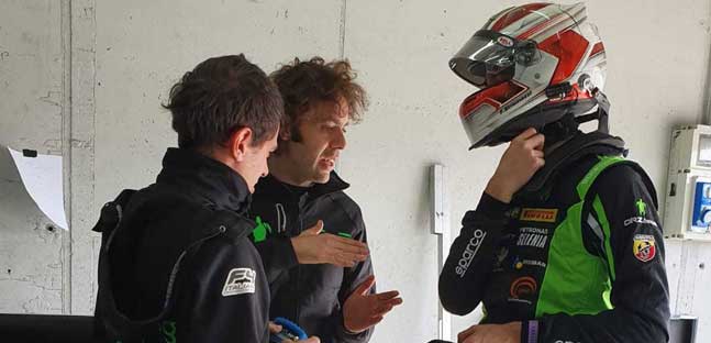 Test al Mugello, 2° giorno<br />Sempre Ugran, Simonazzi brillante