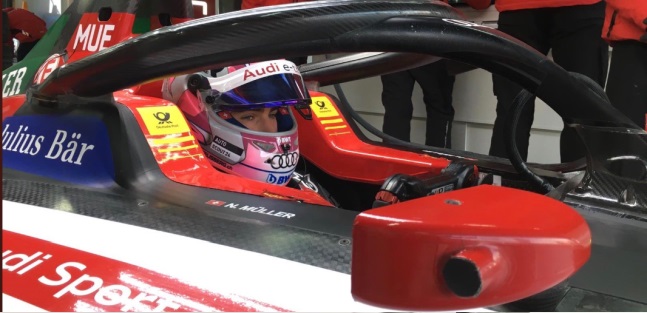 Marrakech rookie test, 1° turno<br />Mueller svetta con l'Audi 