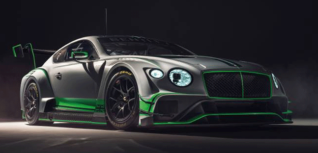 Il team Parker nell'Endurance<br />con una Bentley Continental