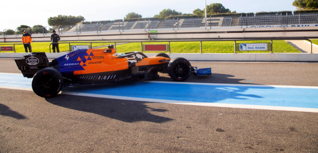 Altri test per le Pirelli da 18",<br />McLaren al lavoro a Le Castellet