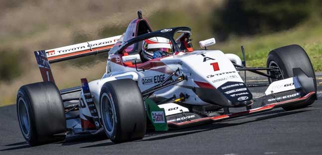 Collet e Ptacek al via della<br />Formula Toyota neozelandese