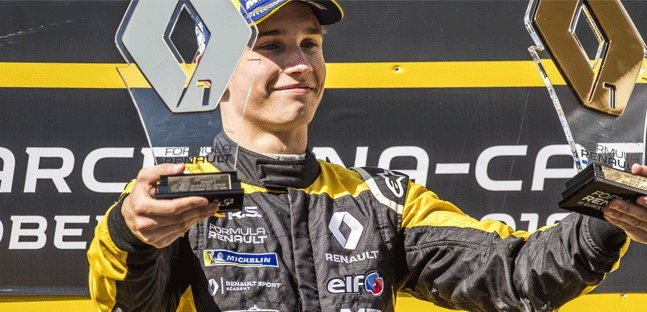 Lundgaard con la ART e<br />l'Academy Renault lo conferma