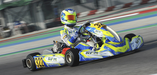 WSK Champions Cup ad Adria<br />Wharton domina in OK Junior