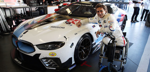 Zanardi a tutta forza<br />"Non sono lontano"