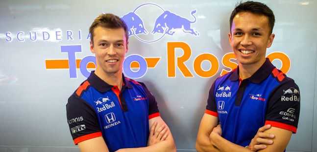 Incognita Albon, rientra Kvyat:<br />la storia dei piloti Toro Rosso 2019