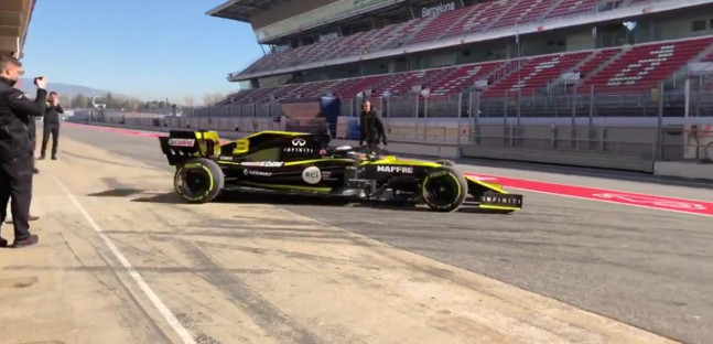 La Renault fa lo shakedown,<br />domenica tocca alla Ferrari