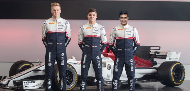 Sauber Junior Team by Charouz<br />annuncia Scherer, Zendeli e Hyman