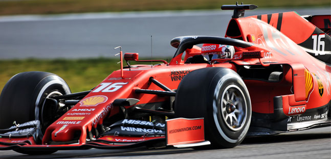 Test a Montmel&ograve; - 3° turno<br />&Egrave; sempre Ferrari, Leclerc leader