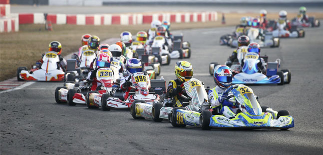 WSK Super Master Series a Lonato<br />Ten Brinke sfida Antonelli