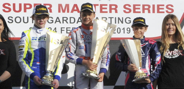 WSK Super Master Series a Lonato<br />Un Day fortunato nella OK Junior