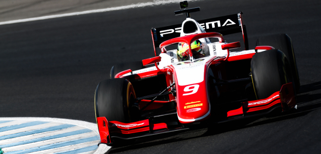 Test a Jerez - 5° turno<br />Schumacher da pole con la Prema
