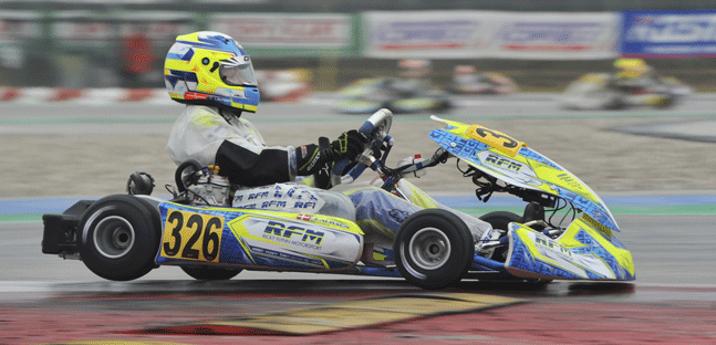 WSK Super Masters Series ad Adria<br />Laursen costante in OK Junior