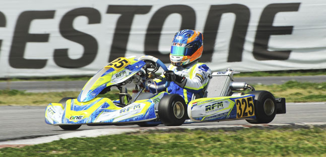 WSK Super Master Series a Sarno<br />Van Hoepen si prende la pole in OKJ