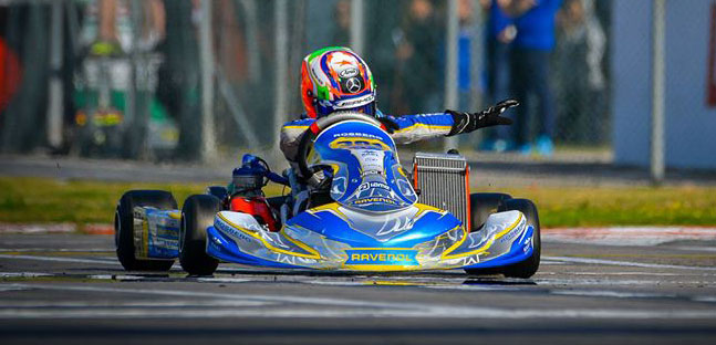 WSK Super Master Series a Sarno<br />Antonelli campione della Junior