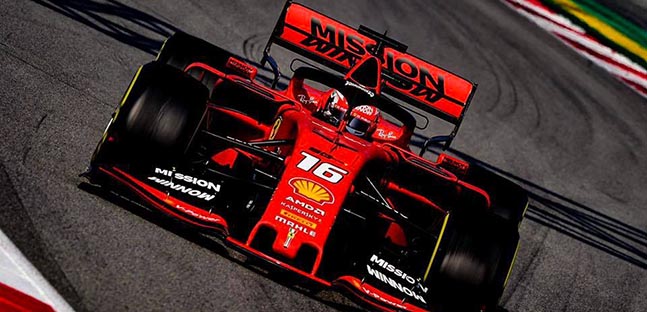 Sakhir - Libere 3<br />Leclerc precede Vettel 