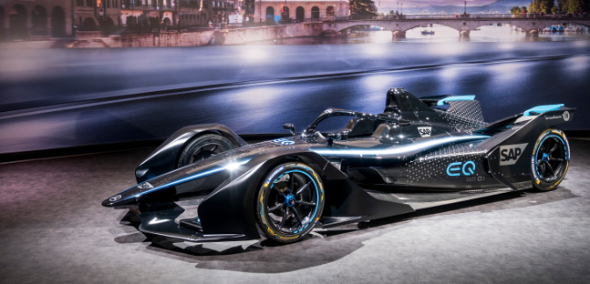 Mercedes, una livrea provvisoria<br />in attesa del debutto in Formula E