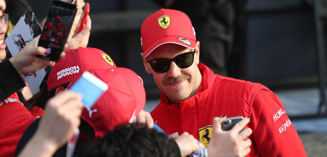 Ferrari, Vettel si aspetta battaglia<br />Leclerc: «Ora lotto per il titolo»<br />