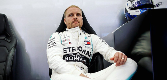 Bottas e i sospetti della Mercedes:<br />«A Sakhir, vantaggio strano per la Ferrari»