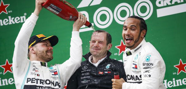 Hamilton: "Weekend non facile",<br />Bottas: "Battuto per una piccolezza"<br />