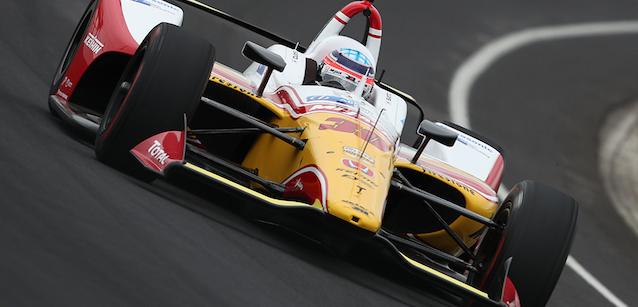 Indy, test collettivi<br />Sato evita la pioggia