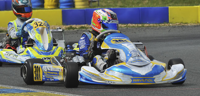 WSK Euro Series ad Angerville<br />Antonelli e Travisanutto vincenti