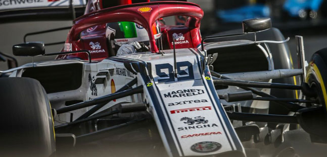 Giovinazzi e il salto in avanti,<br />a Baku strategia penalizzante per lui