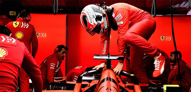 Un corto circuito ha bloccato <br />Leclerc verso la vittoria a Sakhir
