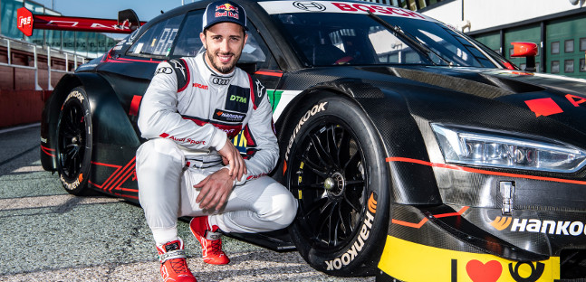 Dovizioso ha provato l'Audi DTM<br />per prepararsi alla gara di Misano