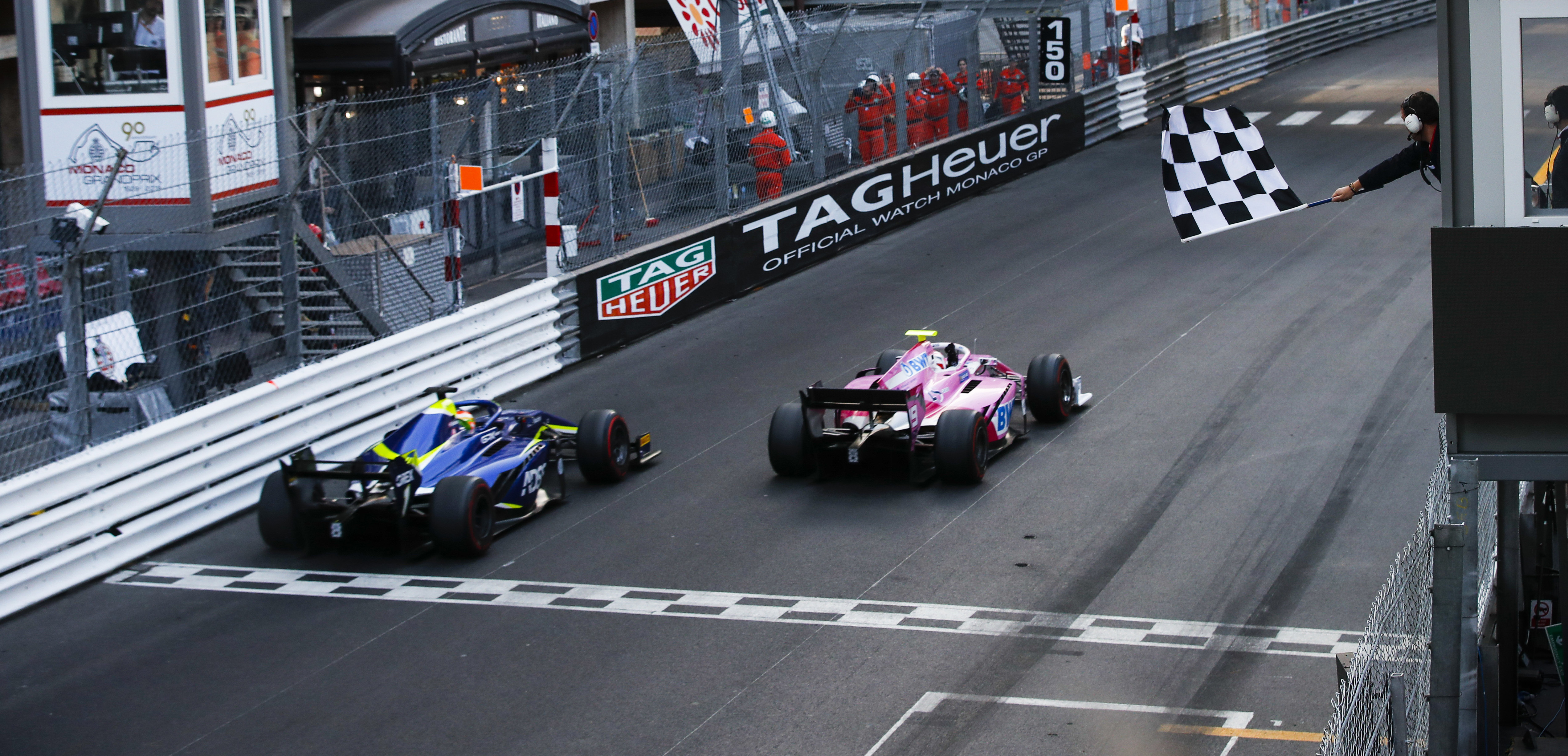 Monaco - Gara 2<br />Hubert batte in volata Deletraz
