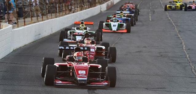 USF2000 a Indy<br />Shields nel segno di Power