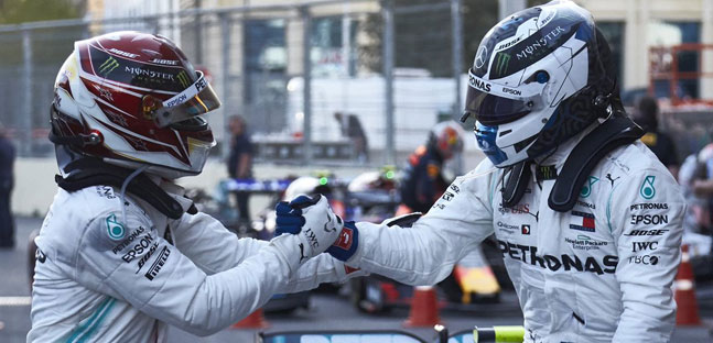 Wolff parla di Bottas-Hamilton:<br />"Per ora c'&egrave; rispetto, per ora..."